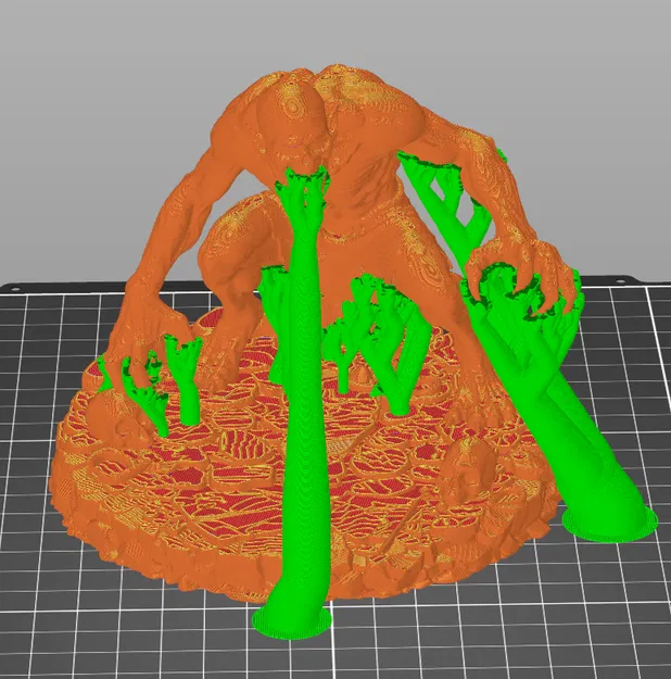 Bloodbound Realms – Undead – Ghoul Ravager (Mô hình Dark Fantasy 3D STL) - Image 7