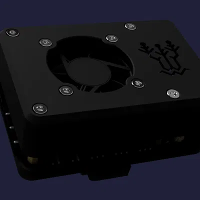 Vỏ bảo vệ BTT SKR Pico kèm ngàm gắn thanh ray DIN