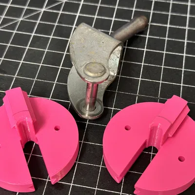 Bánh xe lắp ghép (Split hub) cho trục cố định