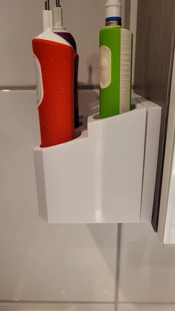 Giá treo bàn chải điện loại 3 ngăn và 6 ngăn gắn tường - Image 3