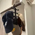 Móc treo nón kết (Baseball Hat Hanger) gọn gàng cho 6 chiếc nón - Thumbnail 2