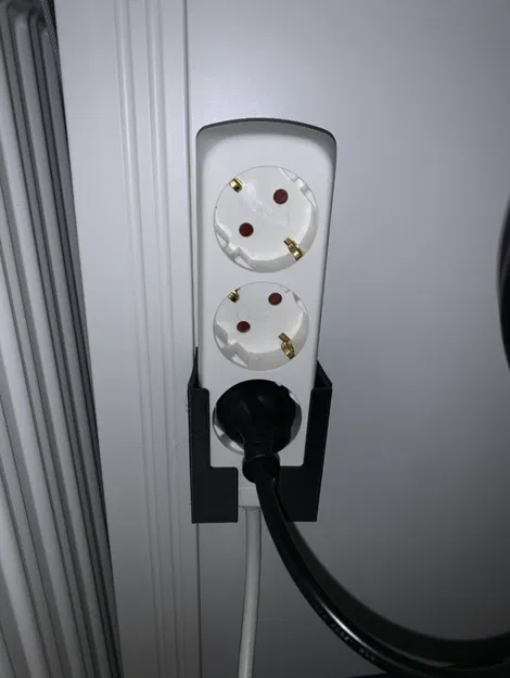 Giá treo tường cho ổ cắm Ikea KOPPLA - Gọn gàng, dễ in - Image 1