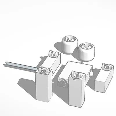 Mô hình nhân vật hành động cầm kiếm cực ngầu để in 3D