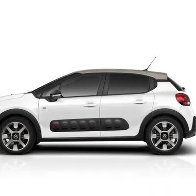 Móc khóa hình bóng xe Citroen C3 - Mô hình in 3D tinh tế