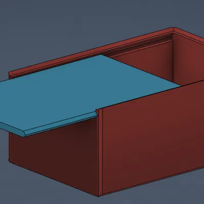 Hộp lưu trữ có khía nhám, nắp phẳng, có thể xếp chồng
