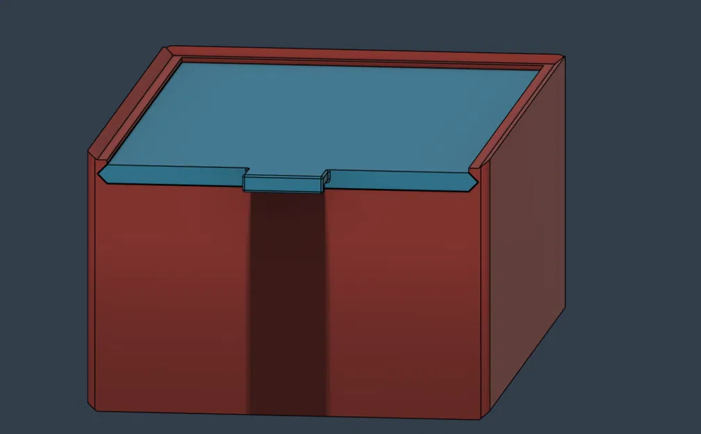 Hộp lưu trữ có khía nhám, nắp phẳng, có thể xếp chồng - Image 2