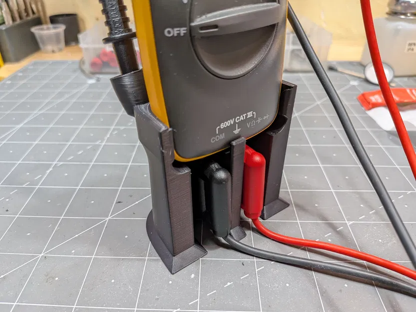 Đế giữ đa năng cho đồng hồ vạn năng Fluke 101 (Phiên bản giắc cắm dài) - Image 2