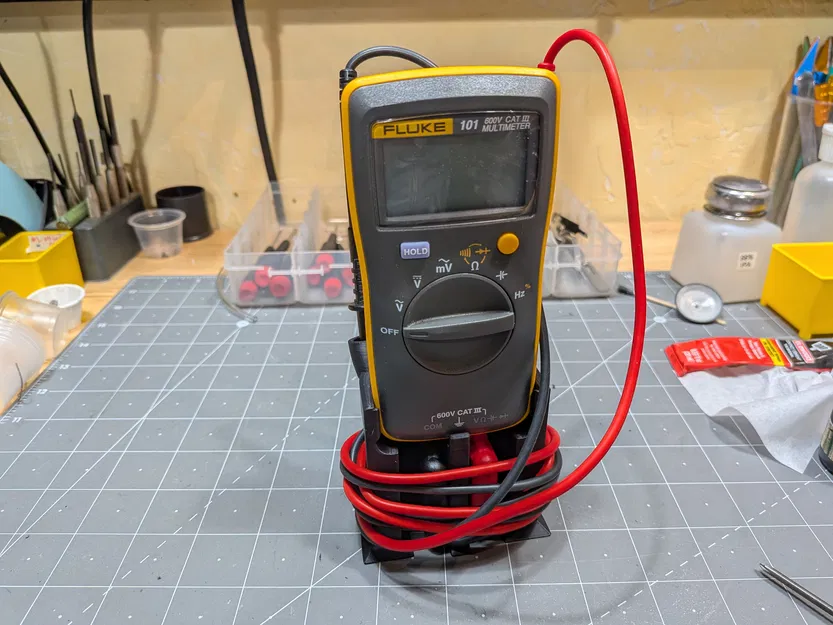 Đế giữ đa năng cho đồng hồ vạn năng Fluke 101 (Phiên bản giắc cắm dài) - Image 3