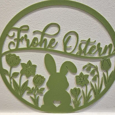 Tranh treo tường Happy Easter / Frohe Ostern