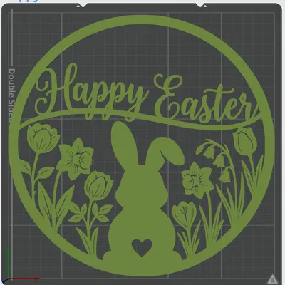 Tranh treo tường Happy Easter / Frohe Ostern