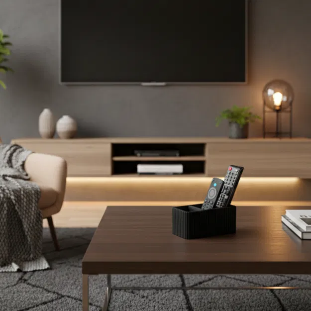 Khay Đựng Remote Hiện Đại / Phụ Kiện TV / Hộp Đựng Đồ / Trang Trí Nhà Cửa - Image 2