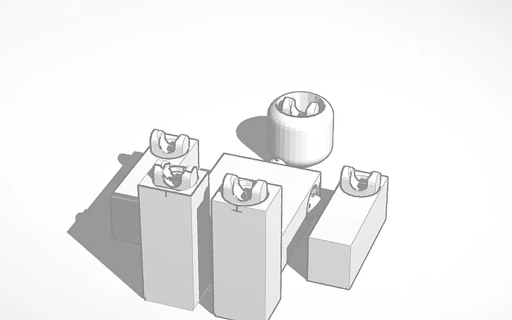 Mô hình nhân vật hành động blocky linh hoạt (Basic Action Figure) - Image 1