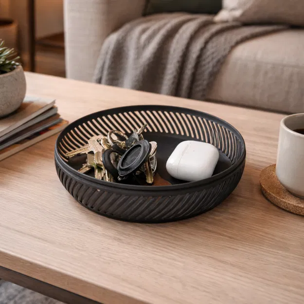 BÁT ĐỰNG ĐỒ ĐA NĂNG HIỆN ĐẠI / GIỎ TRÁI CÂY / ĐỰNG CHÌA KHÓA / TRANG TRÍ NHÀ CỬA - Image 2