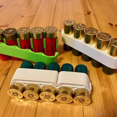 Bộ gá đạn shotgun 12 gauge tích hợp kẹp thắt lưng/molle/pals