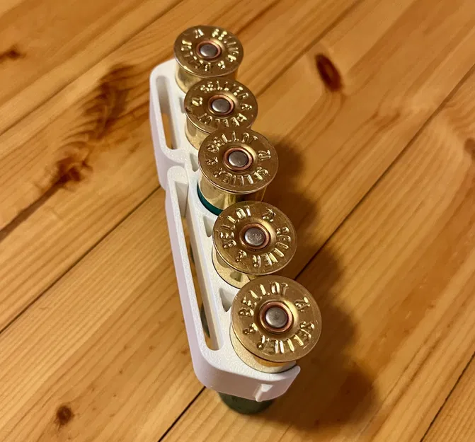 Bộ gá đạn shotgun 12 gauge tích hợp kẹp thắt lưng/molle/pals - Image 2