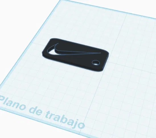 Móc khóa logo Nike thiết kế in 3D độc đáo - Image 3