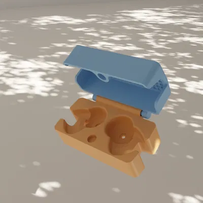 Nắp đậy tùy chỉnh cho hộp sạc Moondrop Space Travel (In 3D dễ dàng)