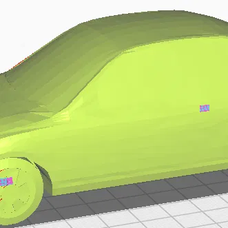 Mô hình in 3D xe Hyundai Accent Tagaz - Đồ chơi mô hình độc đáo