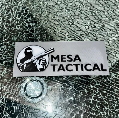 Logo Mesa Tactical in 3D