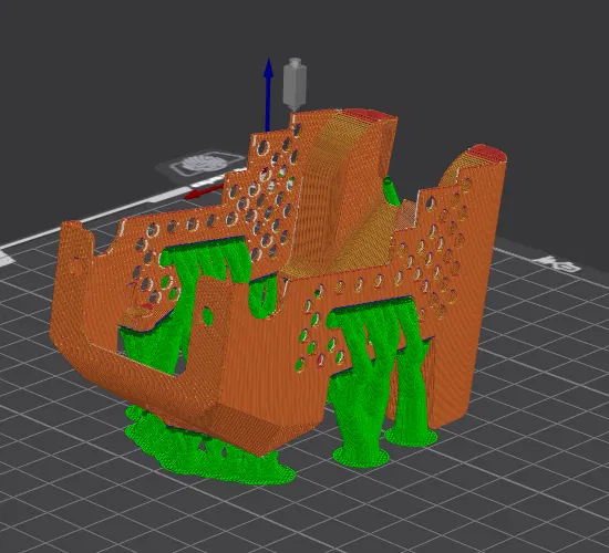 Ốp quạt tản nhiệt 5020 tùy chỉnh cho đầu in Creality K1/K1C - Image 4