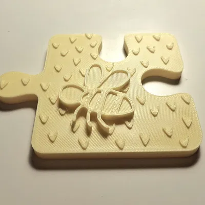 Con dấu hình hoa ghép mảnh - Đồ chơi phát triển giác quan