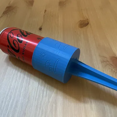 Đế giữ nước đi biển cho lon Coca-Cola và các loại nước uống khác