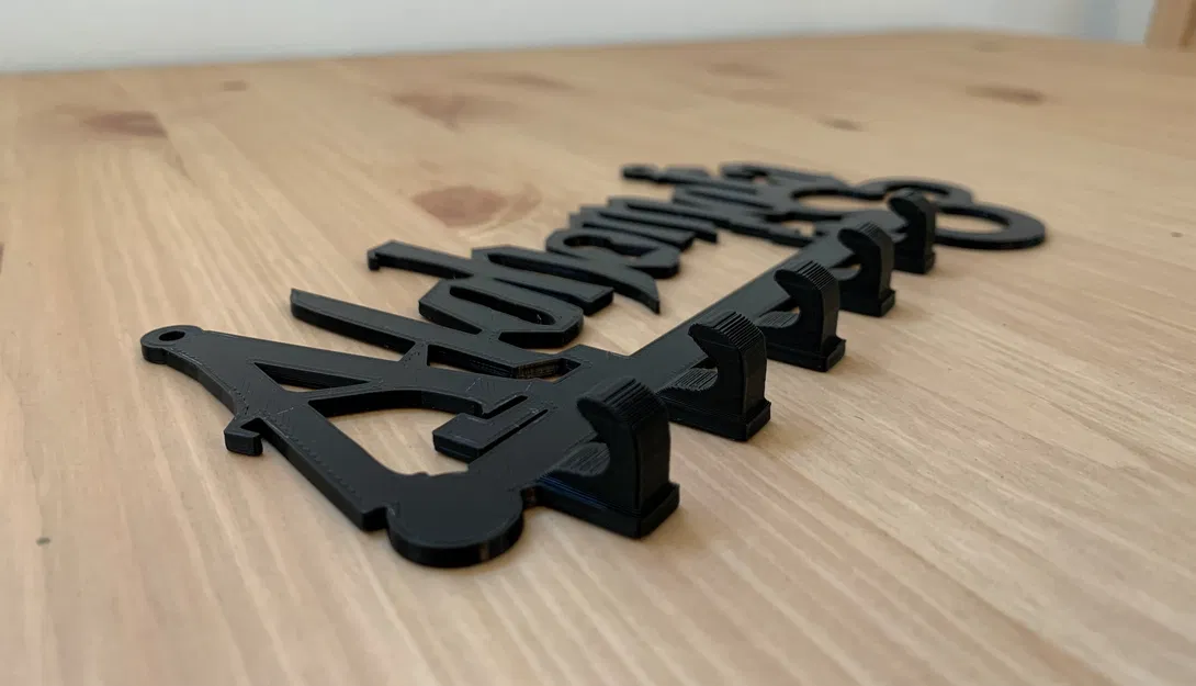 Móc treo chìa khóa gắn tường Alohomora Harry Potter - Image 6