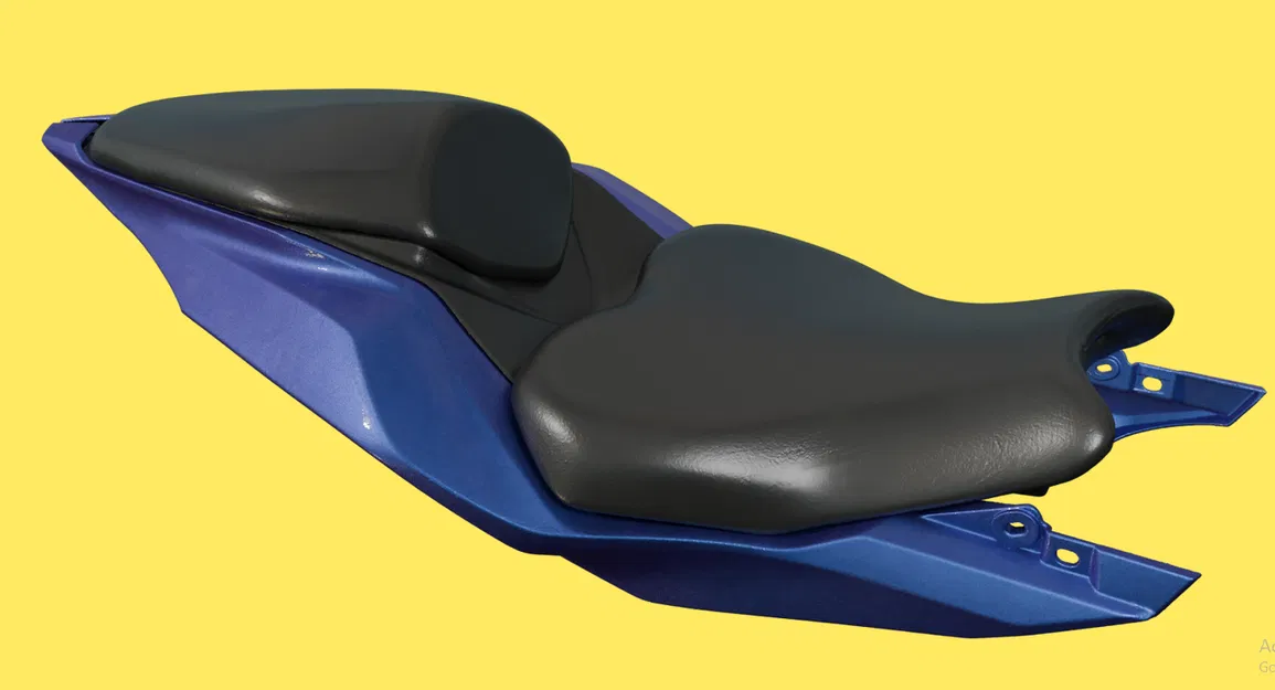 Ốp đuôi và ốp hông phải (Right) cho Kawasaki ZX-4R (COVER-TAIL,RH,M .S.BLACK 36041-0055-660) - Image 1