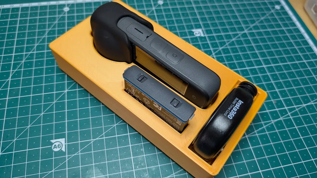 Khay đựng Insta360 X3 hệ Gridfinity - Image 1