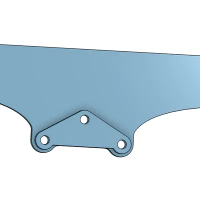 Cản trước cho xe Tamiya DF-01 Manta Ray (Front Bumper)