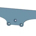 Cản trước cho xe Tamiya DF-01 Manta Ray (Front Bumper) - Thumbnail 2