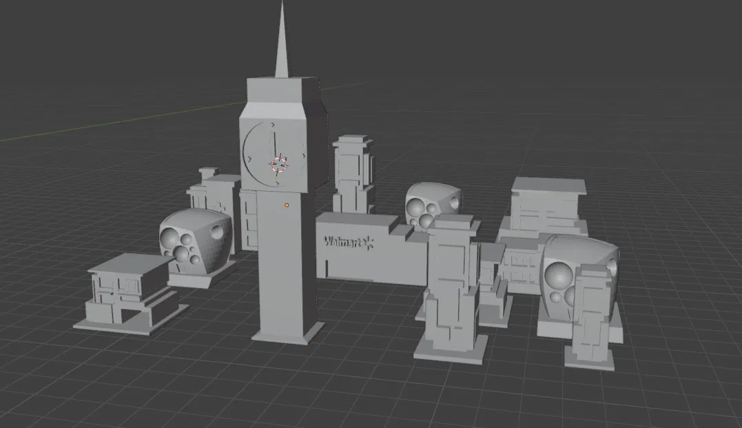 Bộ Mô Hình Quy Hoạch Thành Phố Mini (Modular Mini City Planning Kit) - Image 1