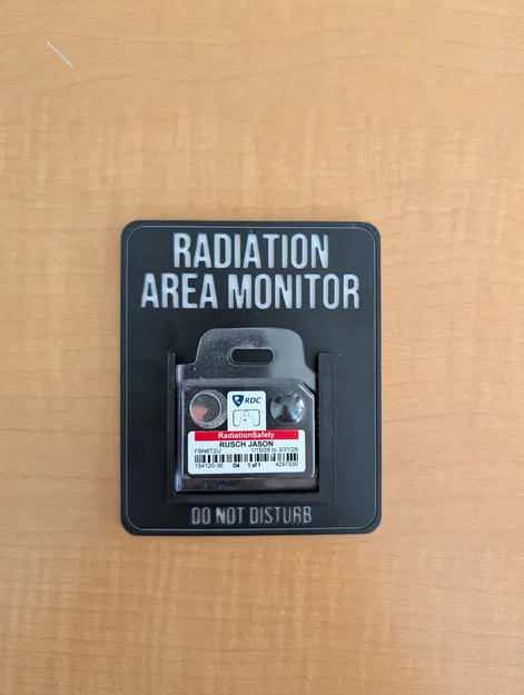 Tấm Gắn Thiết Bị Giám Sát Khu Vực - Radiation Detection Company (OSL) - Image 1