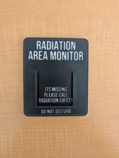 Tấm Gắn Thiết Bị Giám Sát Khu Vực - Radiation Detection Company (OSL) - Image 2