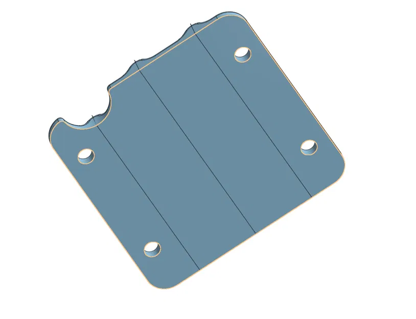 Tấm bảo vệ gầm sau (Rear Skid Plate) cho RC-10GT - Image 3