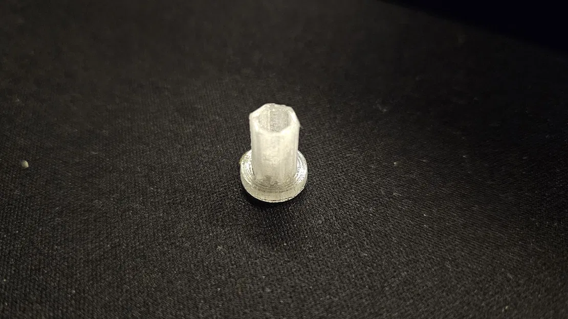 Adapter chuyển đổi đầu vít lục giác 1/4 inch sang 4mm (In 3D) - Image 3