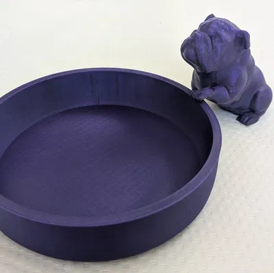 Bulldog Bowl - Tô đựng kẹo, khay đựng đồ hình chú chó Bulldog