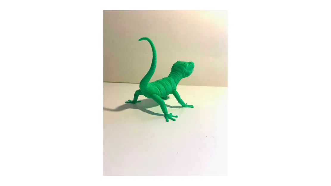 Mô hình 3D Geco - Chú thằn lằn đầy sống động - Image 2