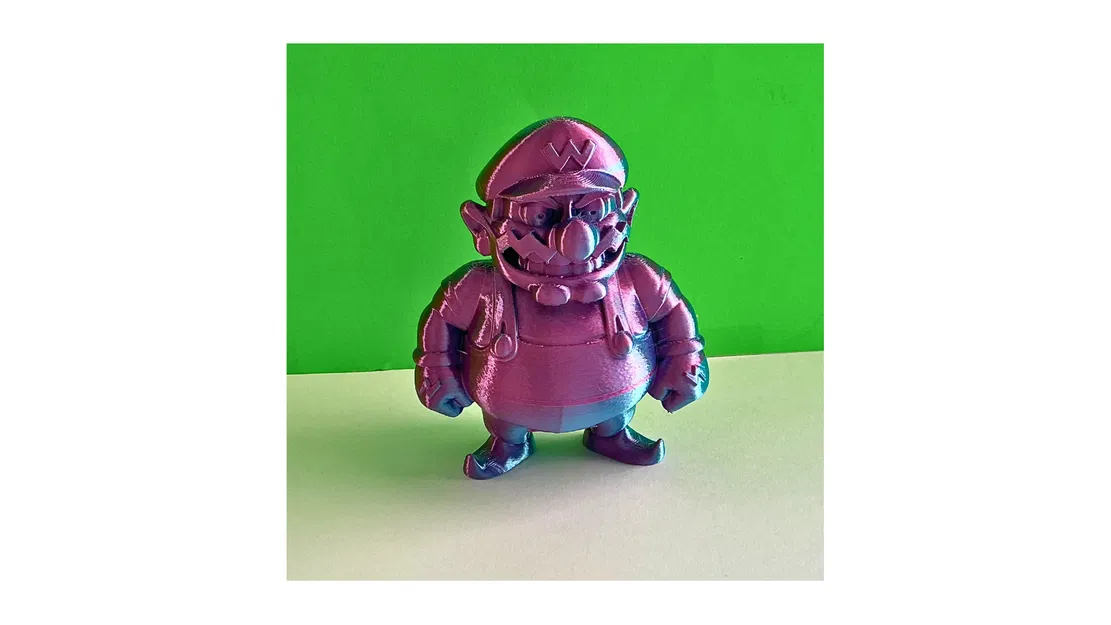 Mô hình in 3D Wario - Nhân vật phản anh hùng kinh điển - Image 1