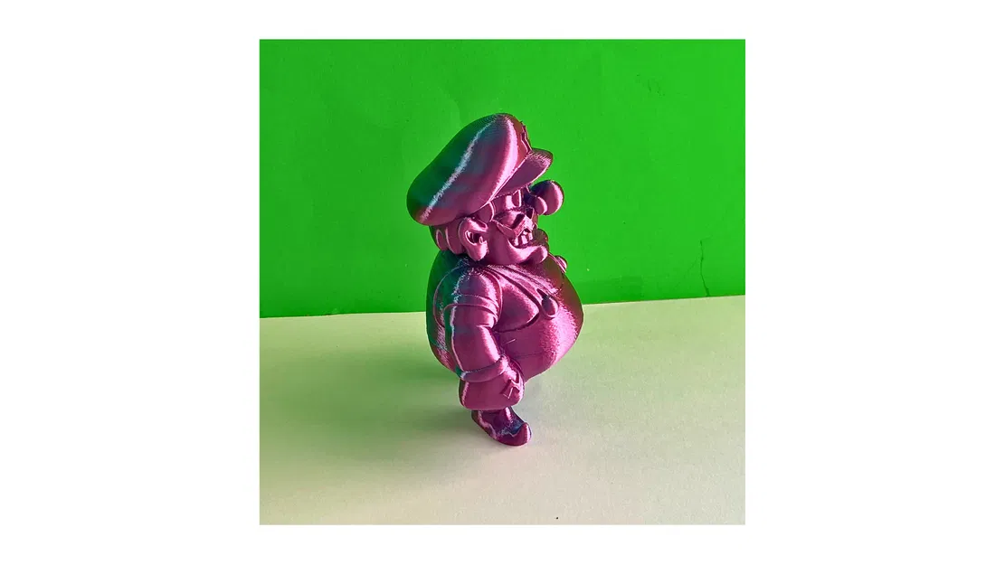 Mô hình in 3D Wario - Nhân vật phản anh hùng kinh điển - Image 2