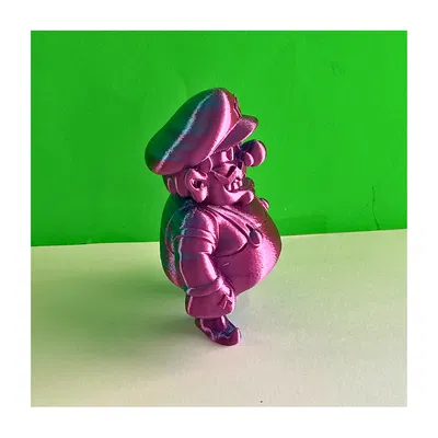 Mô hình in 3D Wario - Nhân vật phản anh hùng kinh điển