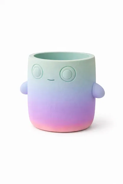 Ống Cắm Bút Hình Quái Vật Dễ Thương, Đồ Trang Trí Bàn Làm Việc Kawaii - Image 5