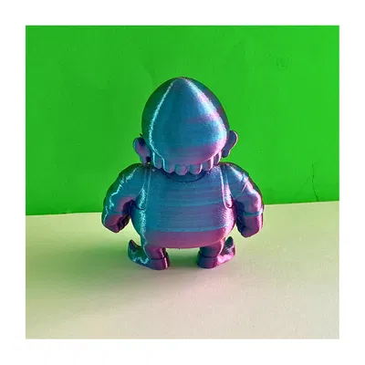 Mô hình in 3D Wario - Nhân vật phản anh hùng kinh điển