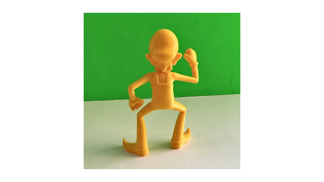 Mô hình 3D Waluigi - Nhân vật phản anh hùng tinh nghịch - Image 2