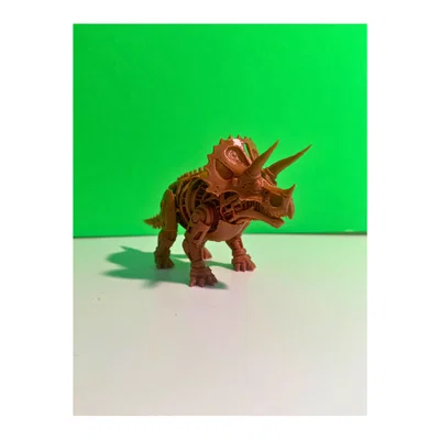 Mô hình 3D Steampunk Triceratops