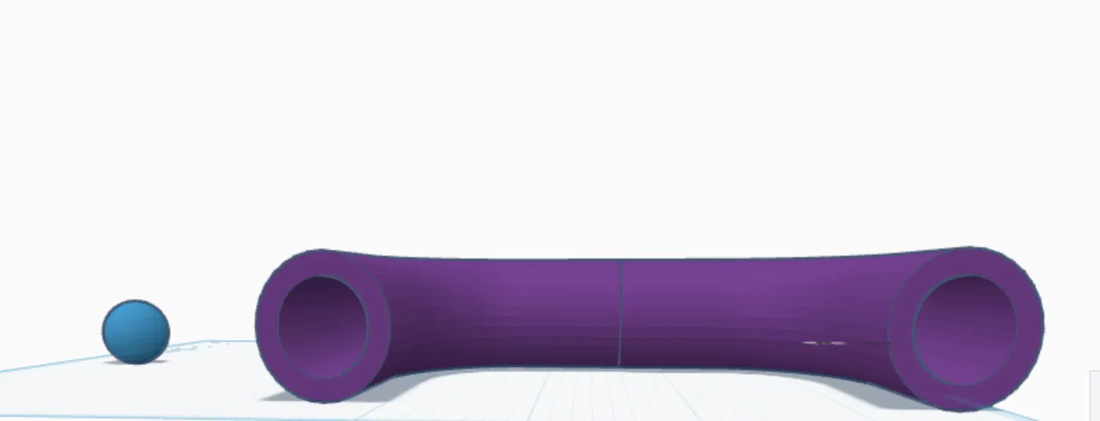 Mô hình đồ chơi ống dẫn và bóng 3D đơn giản cho bé - Image 1