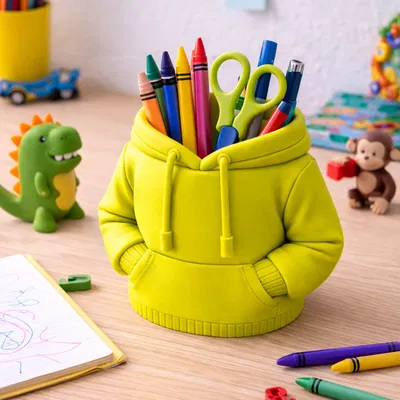 Khay Đựng Đồ Hình Áo Hoodie | Trang Trí Bàn Làm Việc Hiện Đại