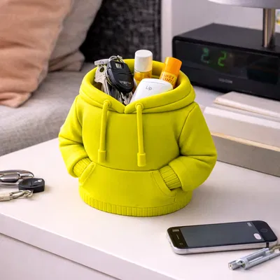 Khay Đựng Đồ Hình Áo Hoodie | Trang Trí Bàn Làm Việc Hiện Đại