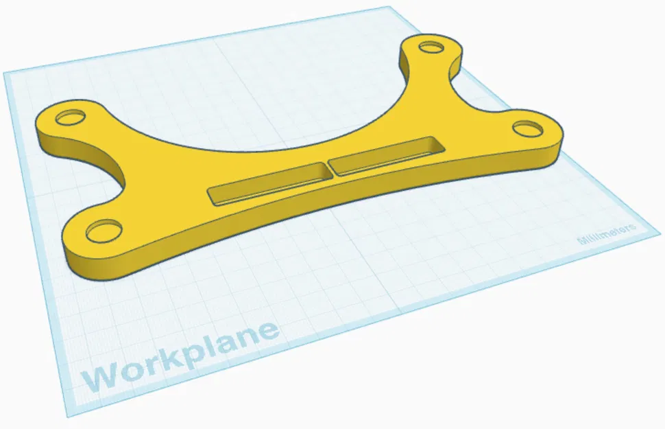Đế giá đỡ cuộn nhựa Creality (Remix thêm chỗ gắn chân chống trượt) - Image 1