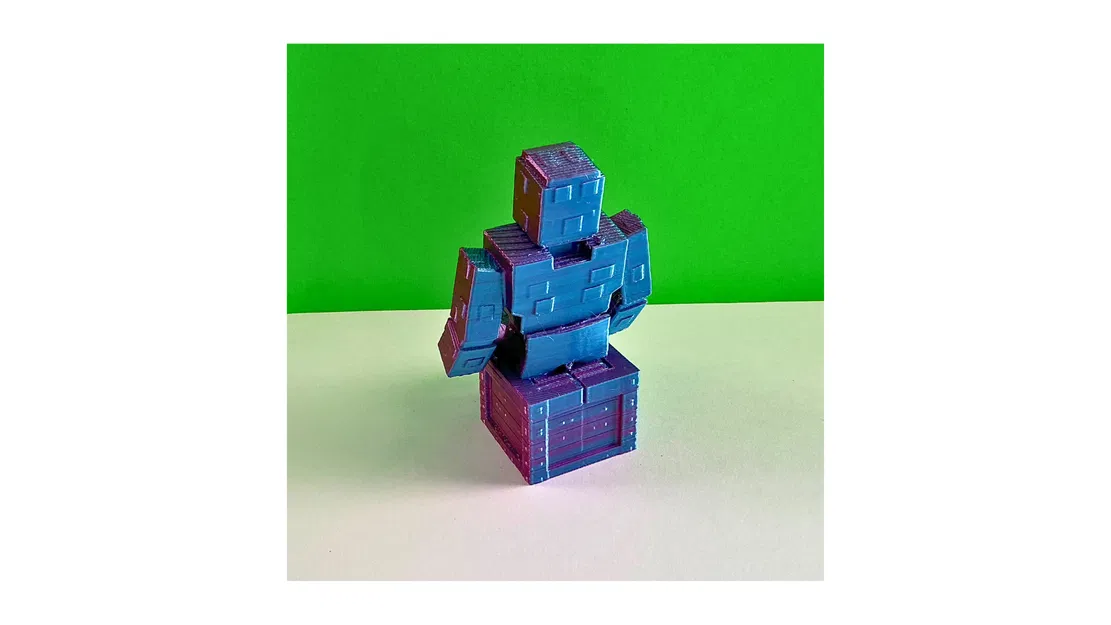 Mô hình Minecraft Golem - Image 2
